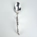 Vintage Ottar Hval Norwegian .830 Fine Silver Twist Handle Tea Caddy Spoon  This