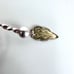Vintage Ottar Hval Norwegian .830 Fine Silver Twist Handle Tea Caddy Spoon  This