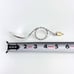 Vintage Ottar Hval Norwegian .830 Fine Silver Twist Handle Tea Caddy Spoon  This