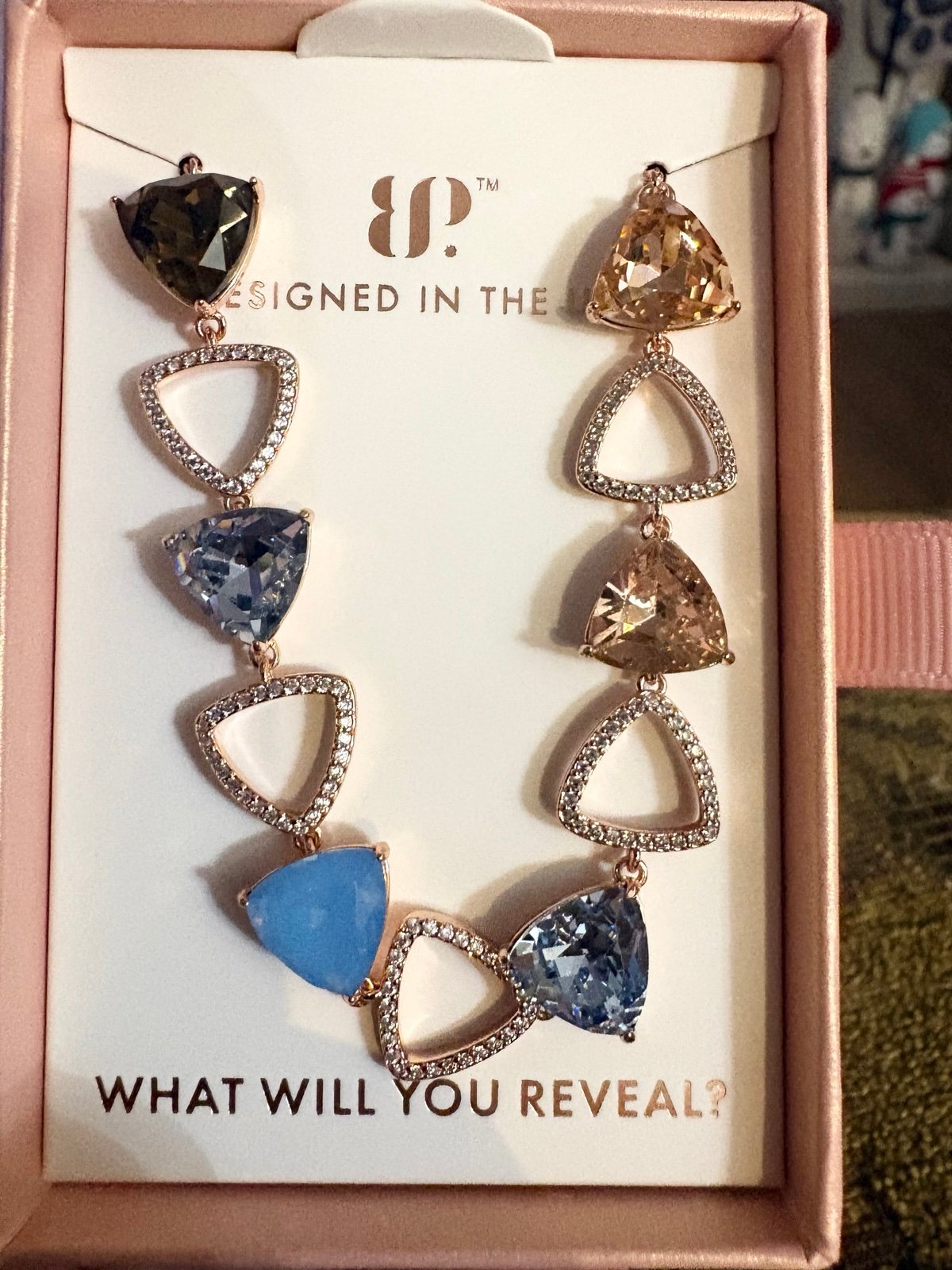 Bomb Party Jewel Candy Holiday Bracelet - “Sugar-Dusted Sass”