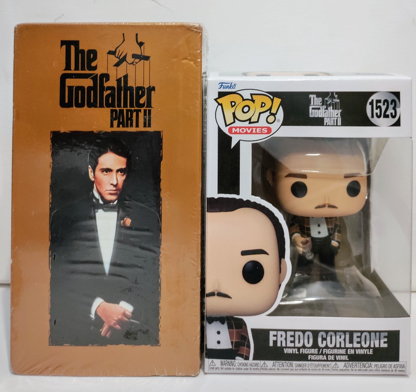 Funko Pop Fredo Corleone with VHS Sealed The Godfather 2