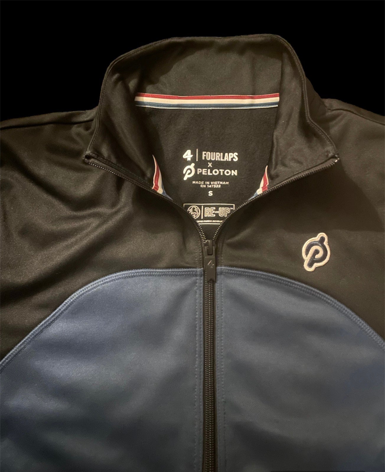 Fourlaps x Peloton NWT Full-Zip Relay Track Jacket Size Small