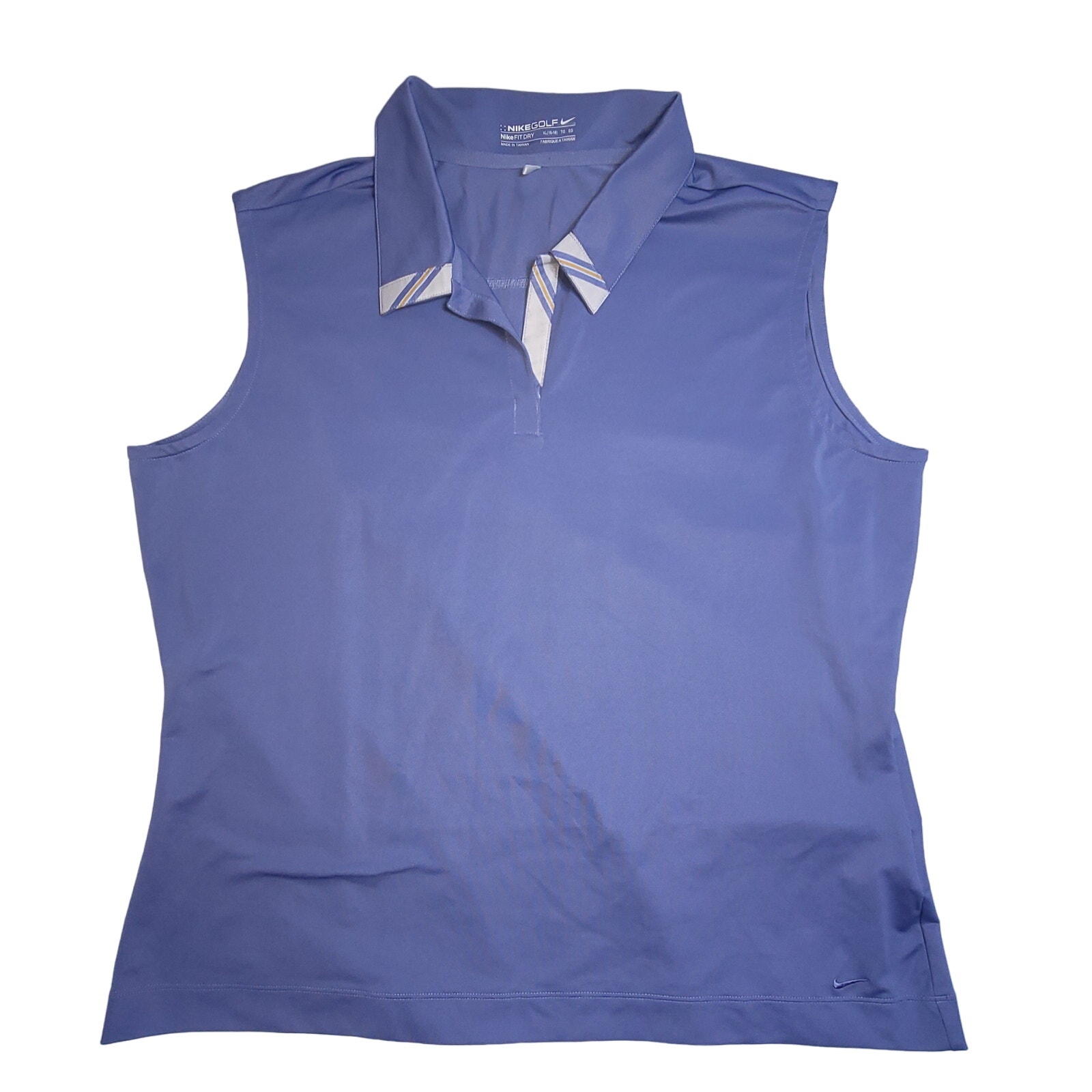 Nike Golf Fit Dry Victory Sleeveless Polo Women's Size XL