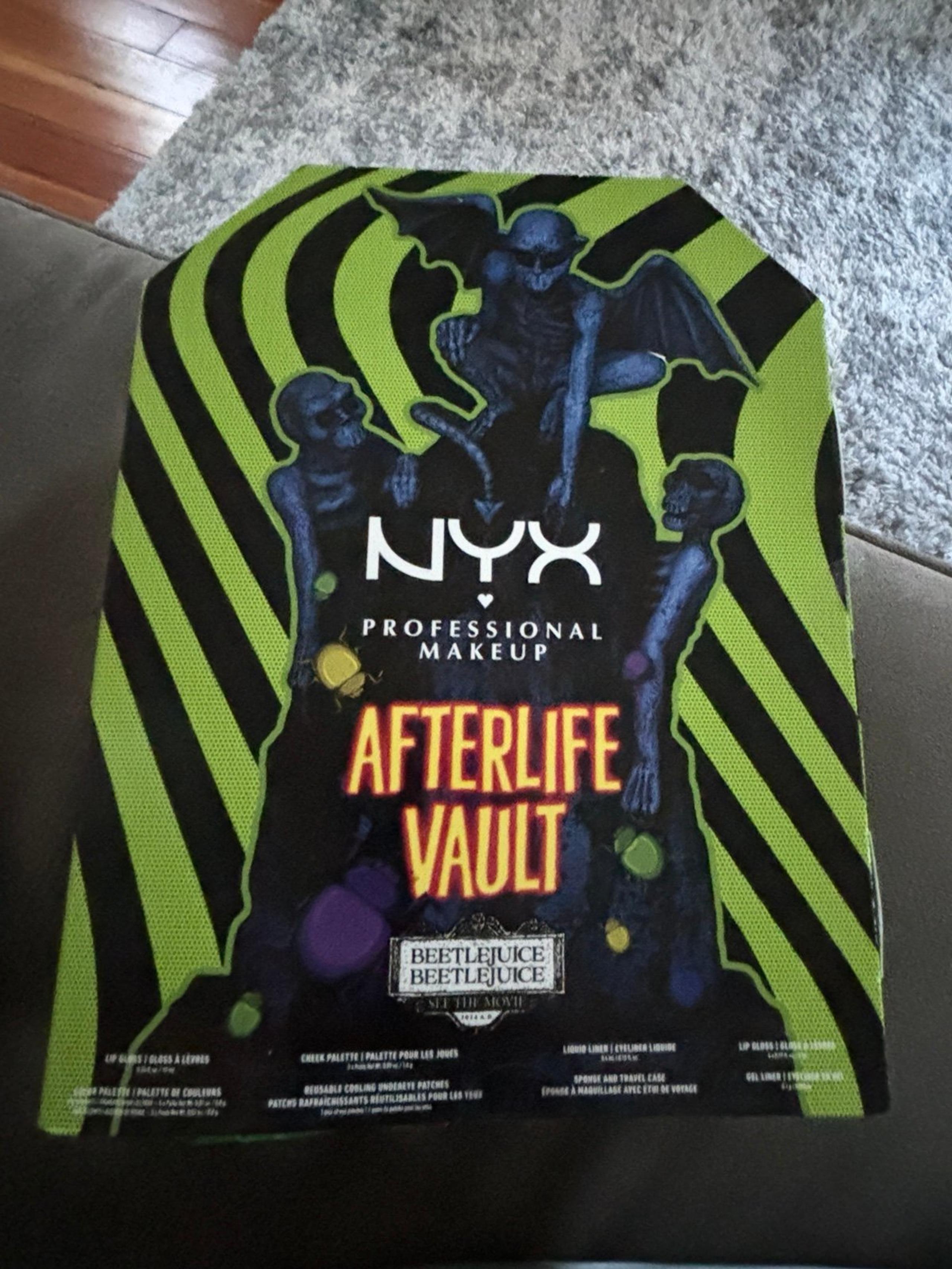 NYX Professional Makeup Beetlejuice Limited Edition PR Makeup Vault