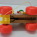 Ultra Rare Antique 1965 Fisher-Price Jalopy Clown Car Pull Toy W/Box & Manual. T