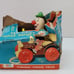 Ultra Rare Antique 1965 Fisher-Price Jalopy Clown Car Pull Toy W/Box & Manual. T
