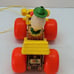 Ultra Rare Antique 1965 Fisher-Price Jalopy Clown Car Pull Toy W/Box & Manual. T