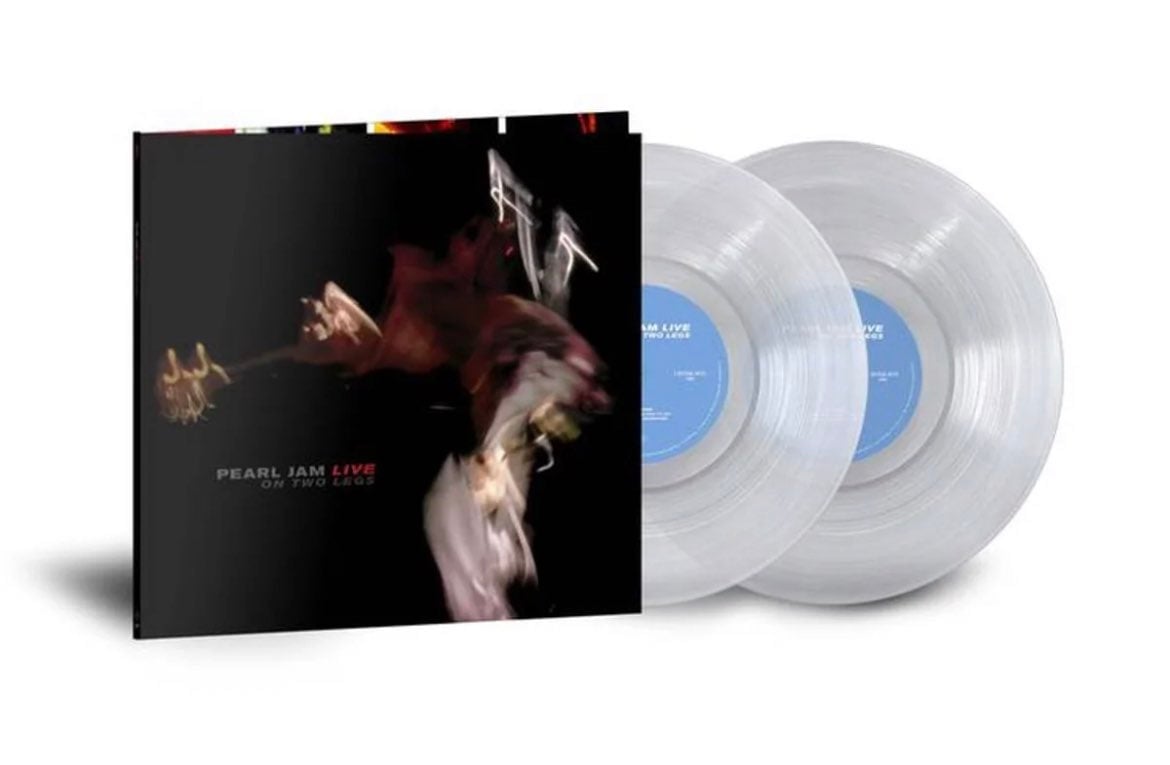PEARL JAM LIVE On Two Legs 2 LP Clear Vinyl Record Store Day June 2022 RSD