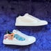 New! ZADIG & VOLTAIRE Jungle Brod Platform Leather Sneakers 398