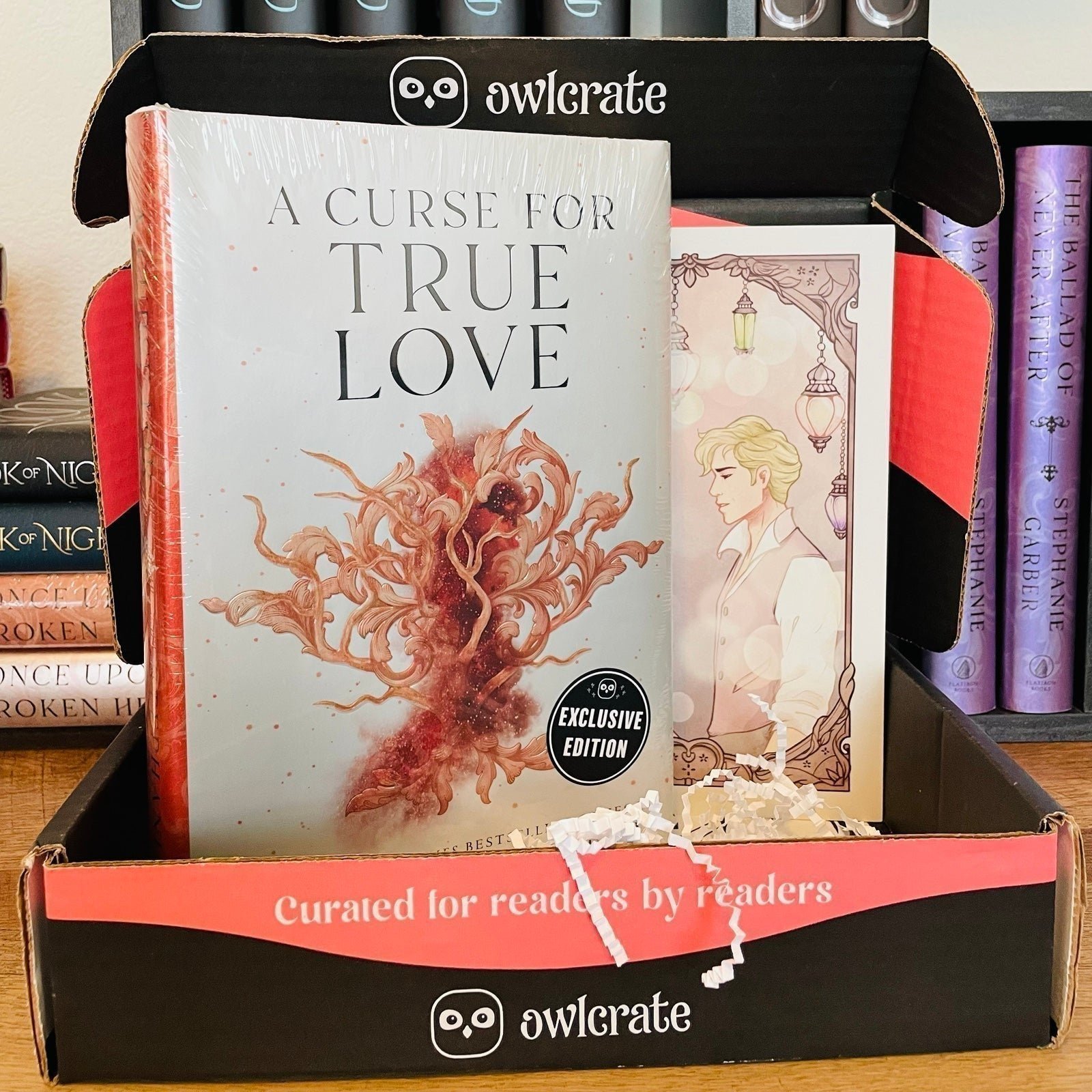 Owlcrate Exclusive Signed Edition A Curse For True Love by Stephanie Garber