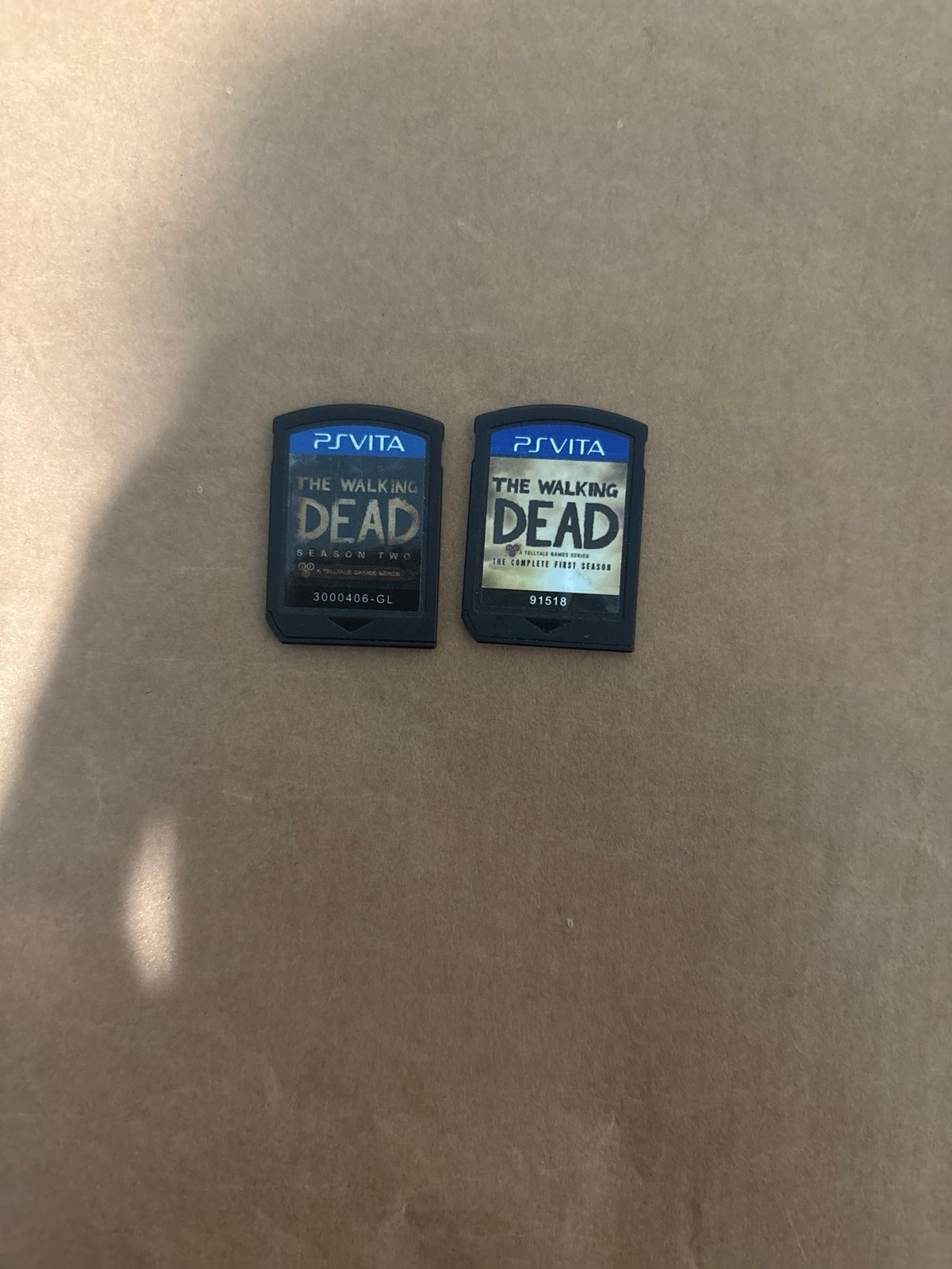 The Walking Dead season 1 and 2 for PS Vita