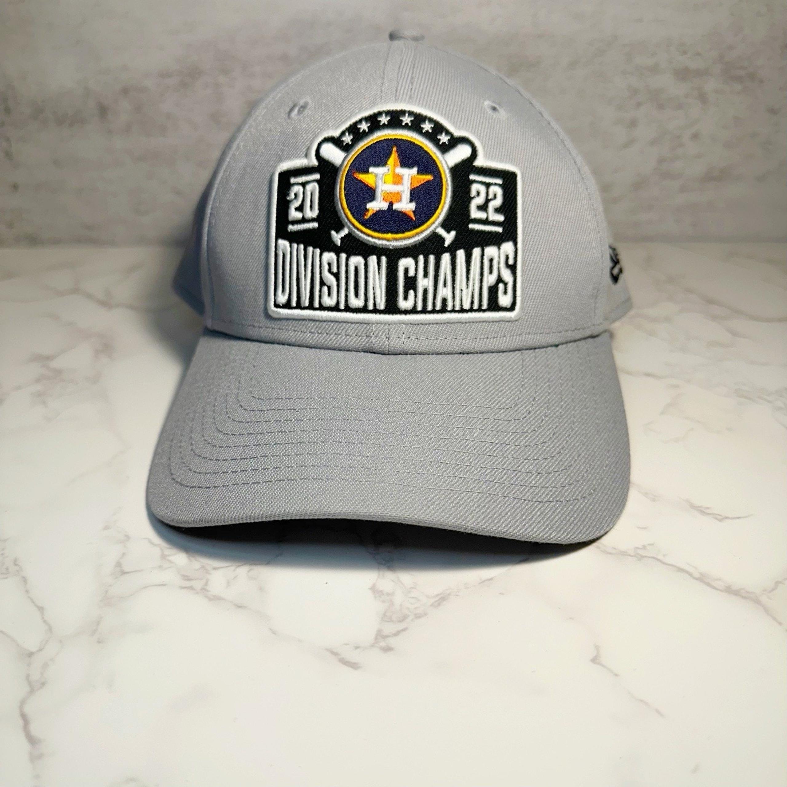 Houston Astros New Era 2022 World Series Champions Locker Room 9FORTY Hat Gray