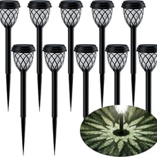 Solar Lights Outdoor Waterproof IP65 10 Pack
