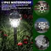 Solar Lights Outdoor Waterproof IP65 10 Pack