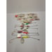 Lot Of 13 Erie Dearie Spinners Walleye Lures Forward Weight Spinner Bait