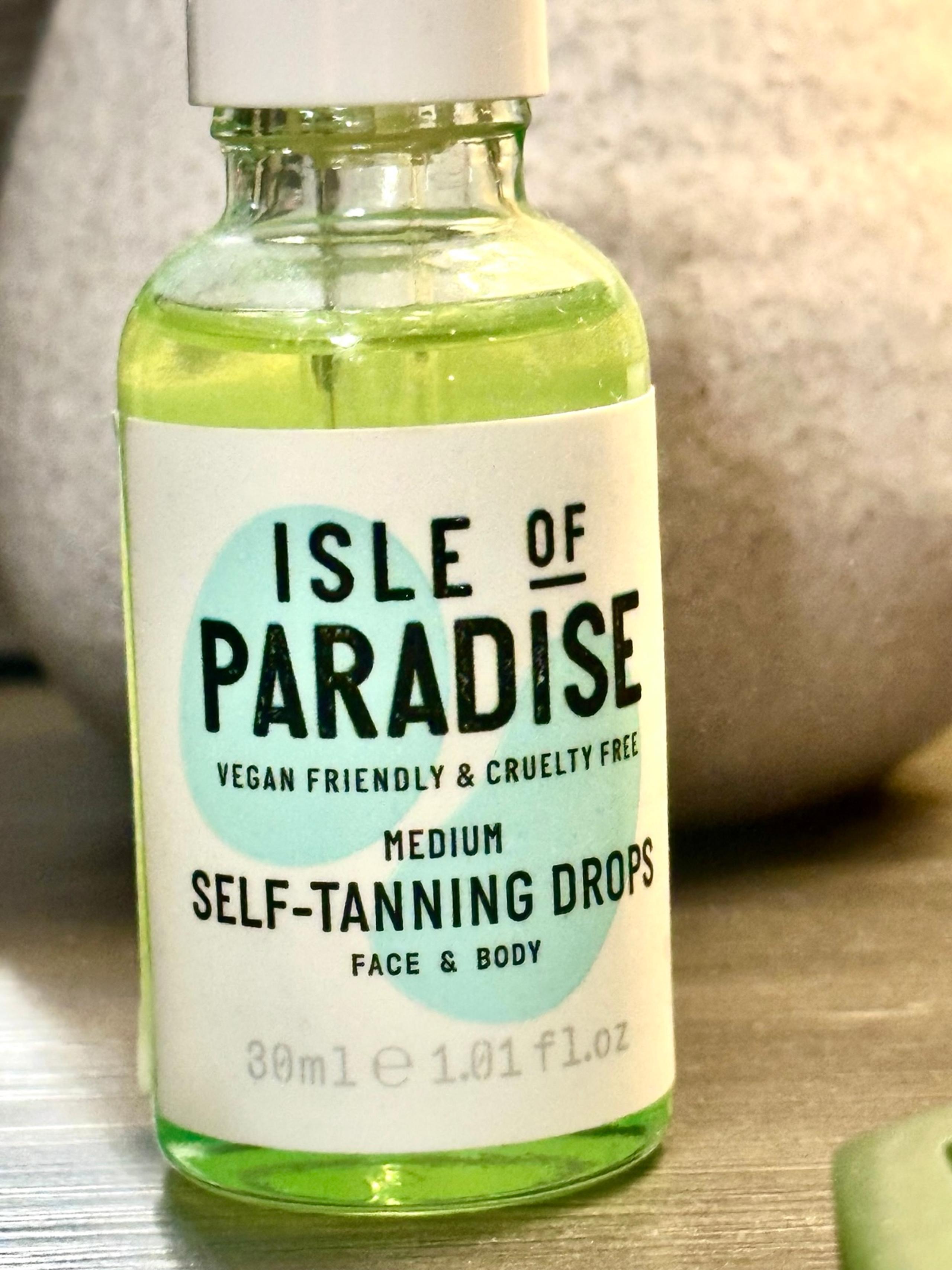 ♡Isle of Paradise Self-Tan Face & Body  Drops- Full Size 1oz/30ml♡
