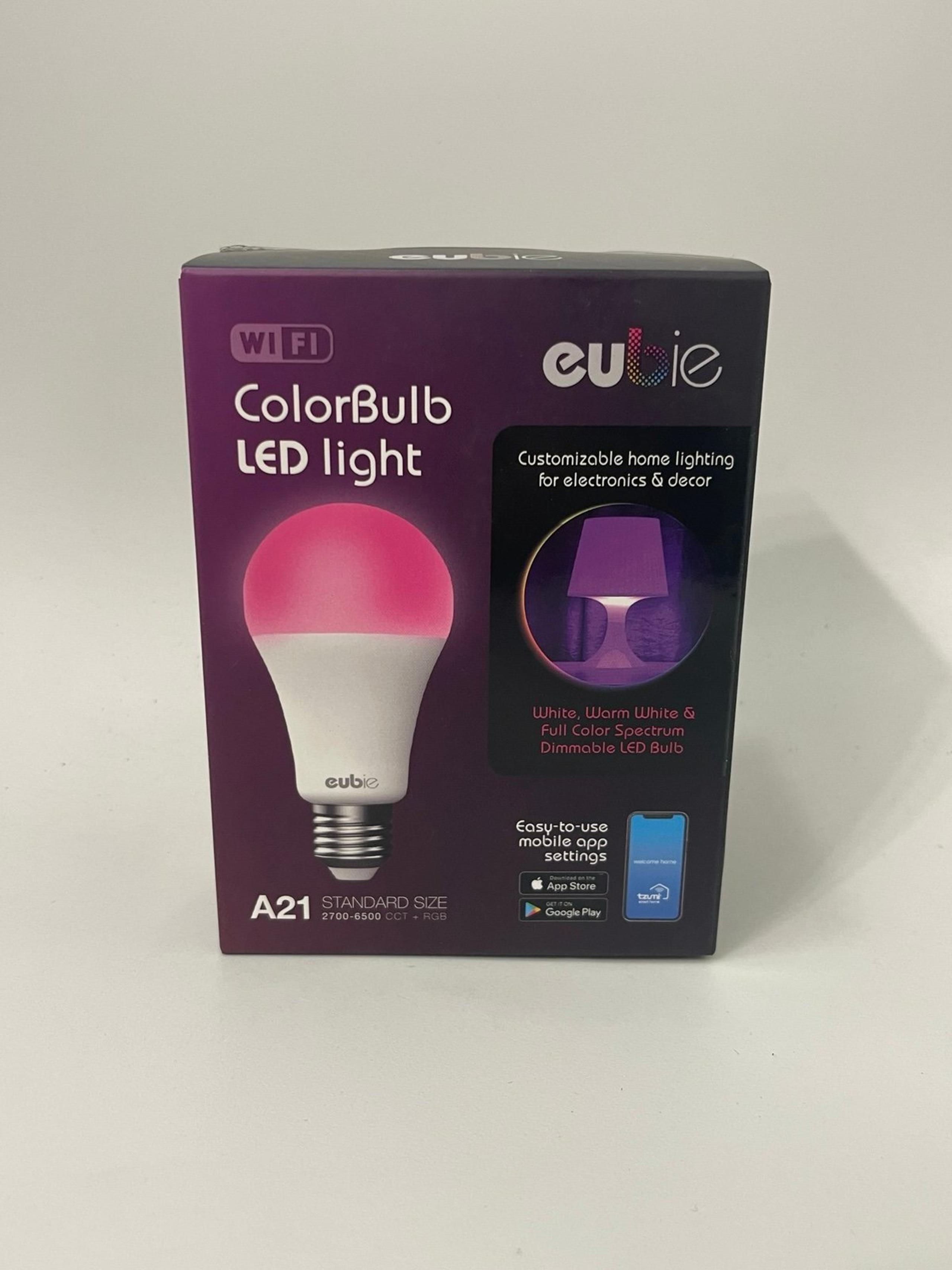 ColorBulb LED Smart Light with WiFi Capability