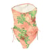 Lilly Pulitzer One-Piece Pink Swimsuit Adjustable Ruched Side Ties High Cut Leg