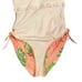 Lilly Pulitzer One-Piece Pink Swimsuit Adjustable Ruched Side Ties High Cut Leg