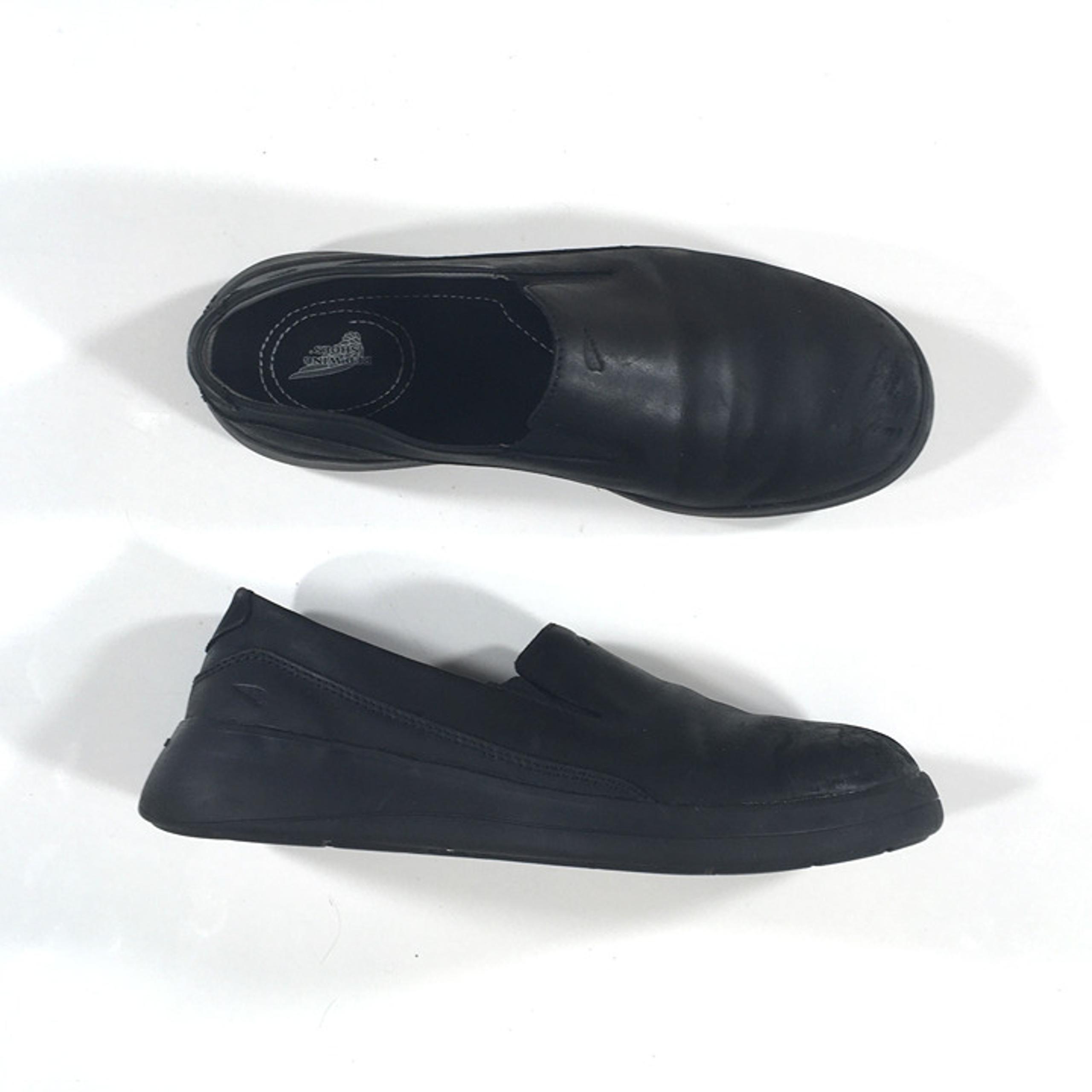 Red Wing Cross Lite Soft Toe Slip On Shoes Womens Size 8.5D Black Leather 8330