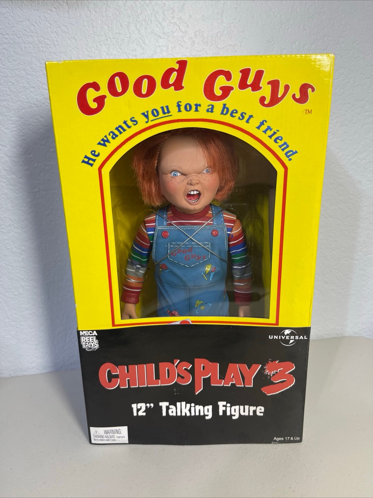 CHUCKY Child's Play Good Guys - Play Partner Toys NEW 12” SUPER RARE! Talking?!!