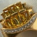 Kate Spade What A Snack Cocktail Ring Size 7
