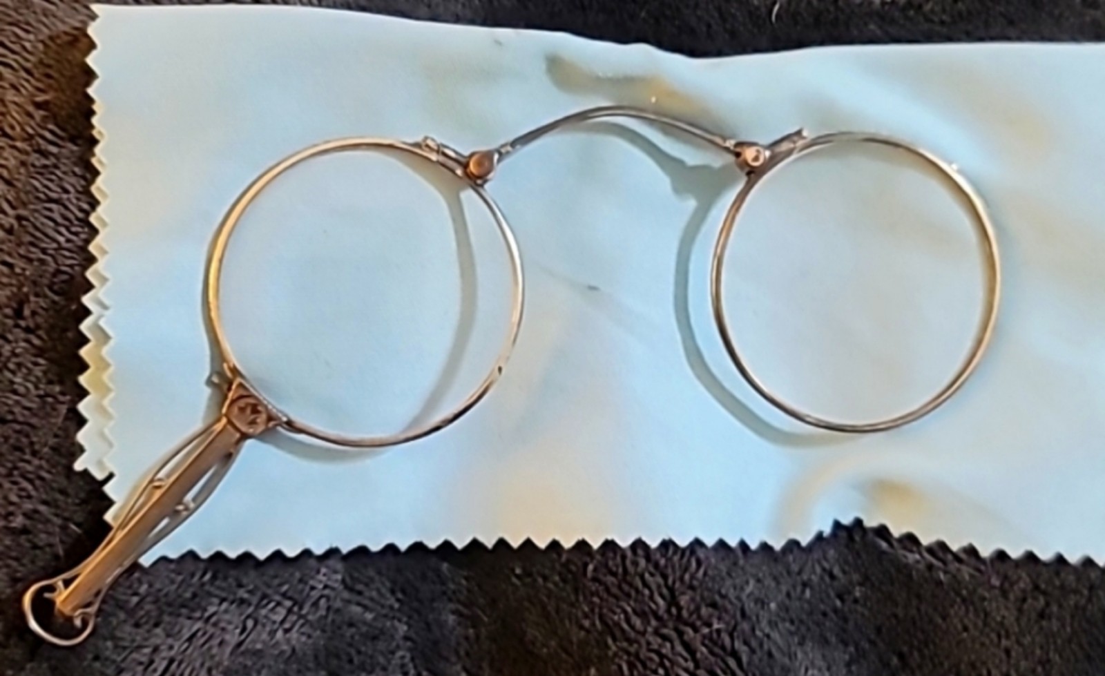 Antique Art Deco Lorgnette Opera Glasses Folding Spectacles. Highly Collectible