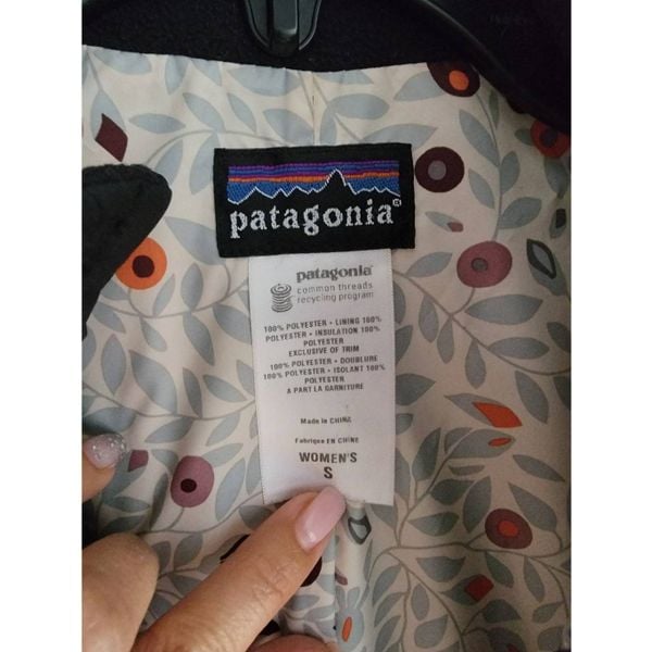Patagonia quilt-Insulated nLong shops Coat S