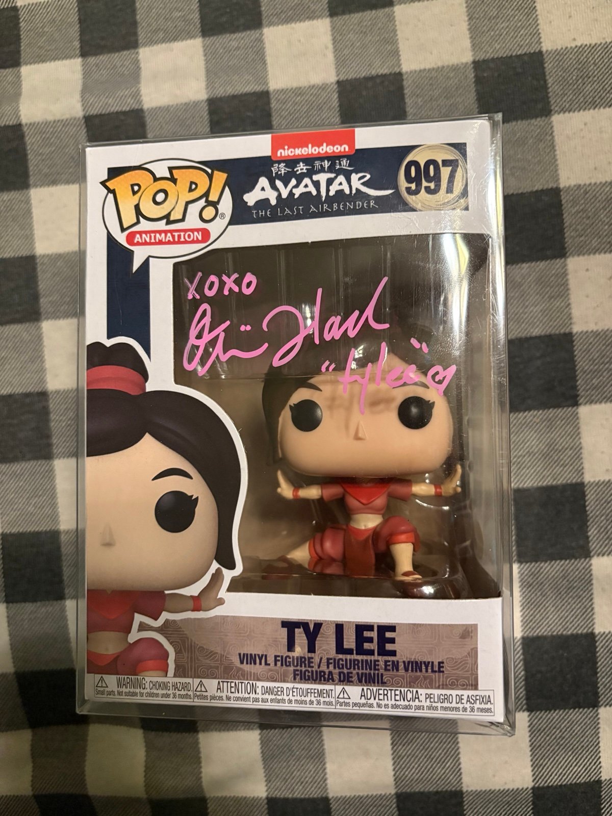 Avatar The Last Airbender Ty Lee Signed Funko Pop by Olivia Hack JSA COA