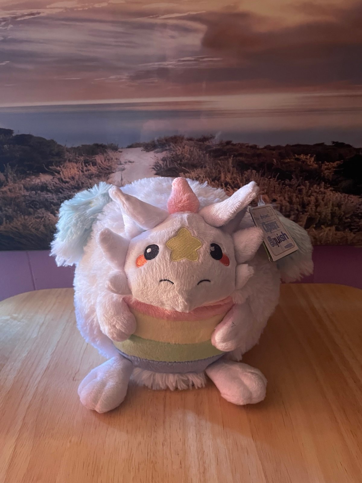 NWT Limited edition mini Squishable Pastel Dragon #637/1000