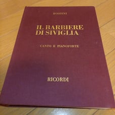 Rossini: The Barber of Seville, Ricordi Vocal Score