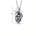 14K Gold Plated Cubic Zircon Pendant, INUS1BR006