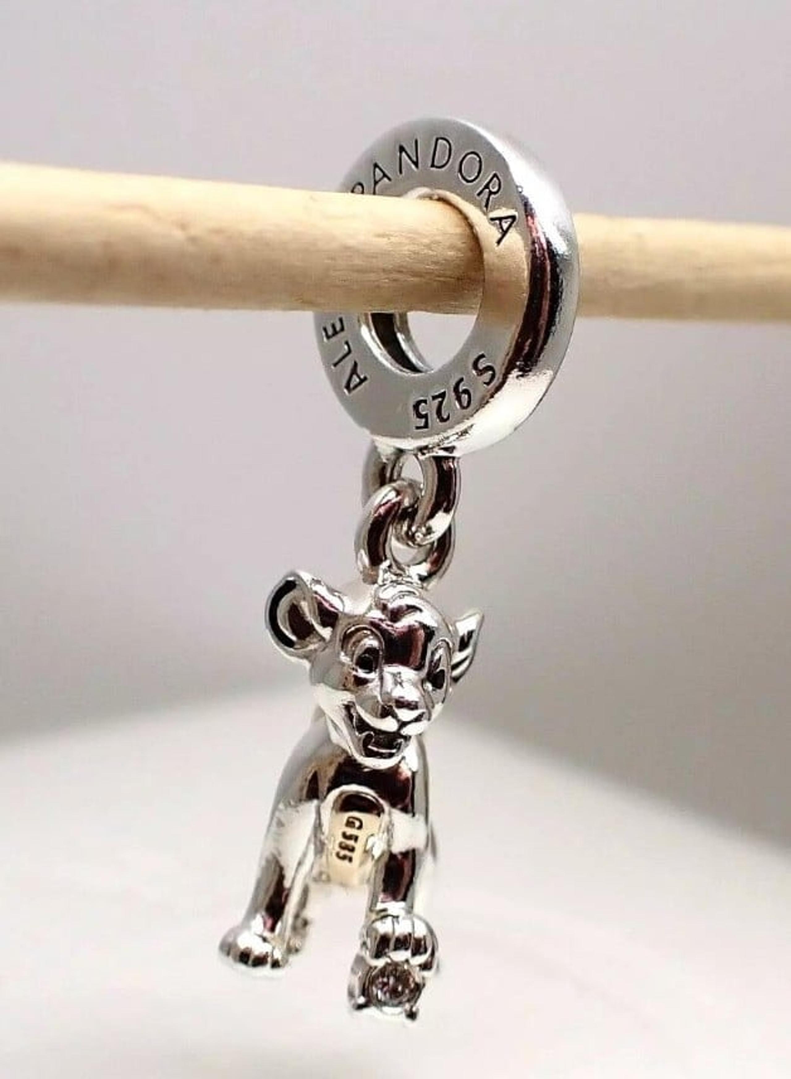 Authentic Disney 100th Anniversary Lion King Simba Charm Pouch I - PANDORA