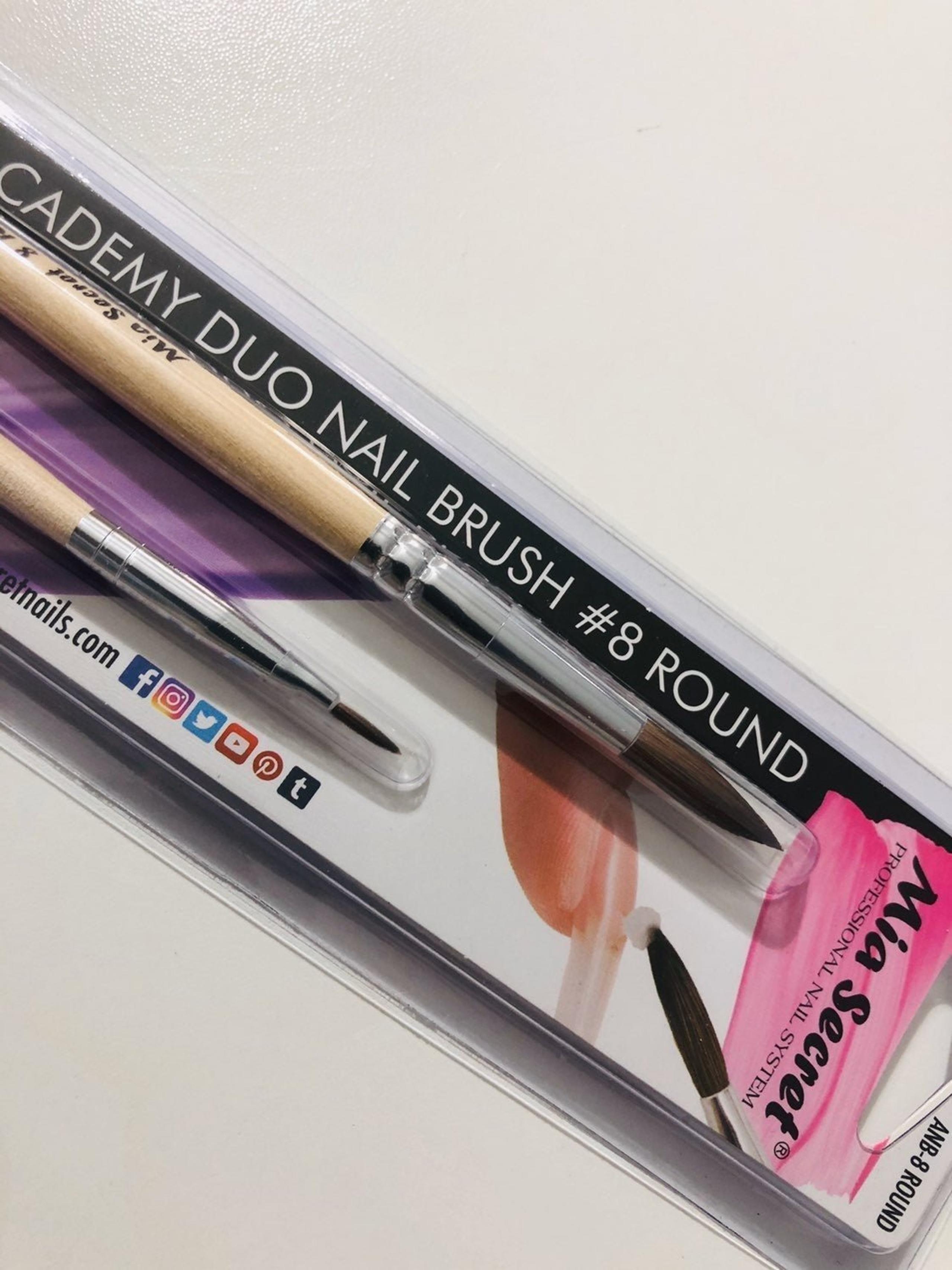 #8 acrylic nail brush MIA SECRET