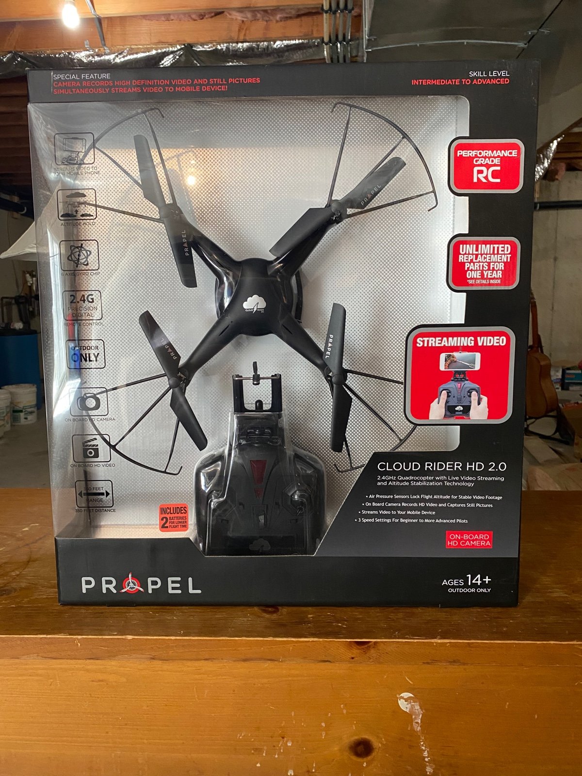 Propel drone