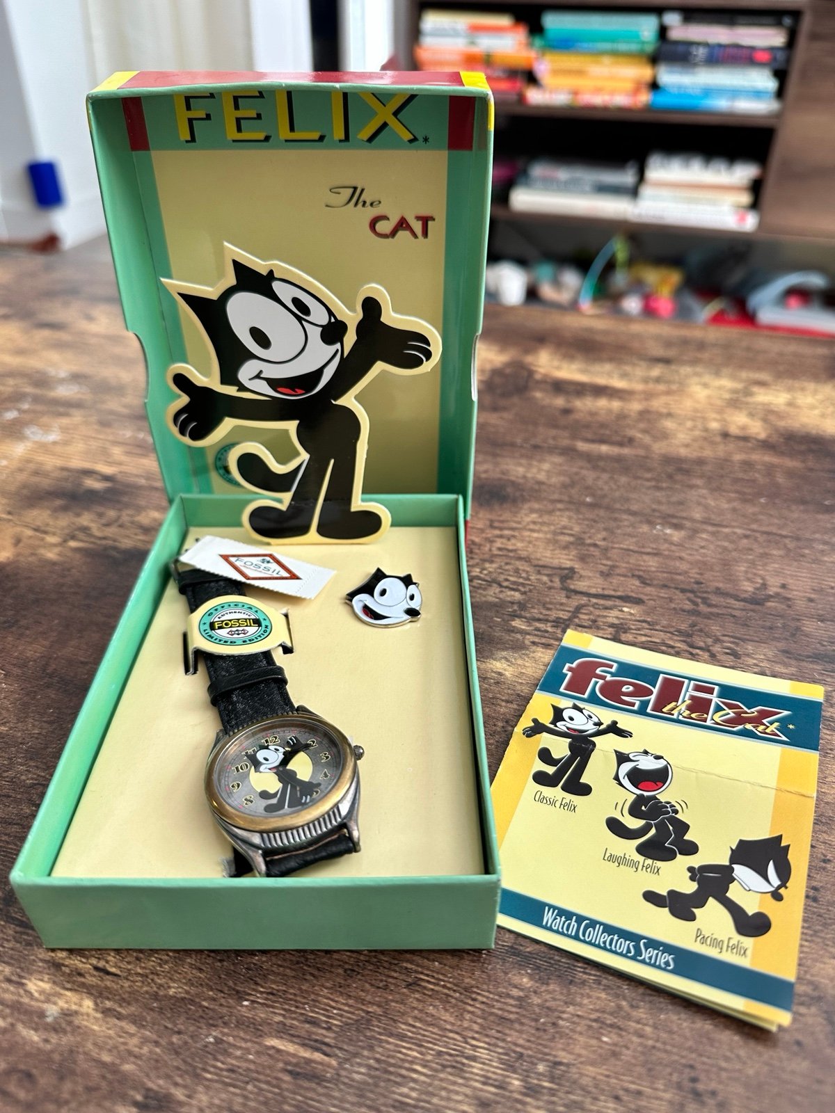 VINTAGE Fossil Felix the Cat Watch