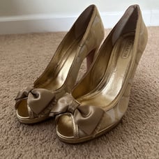 Coach Jacquard Heels