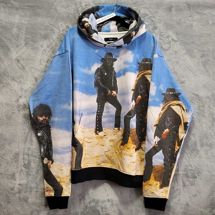Midnight Studio Shane Gonzales Ace Of Spades Motorhead Cotton Hoodie Mens Sz L