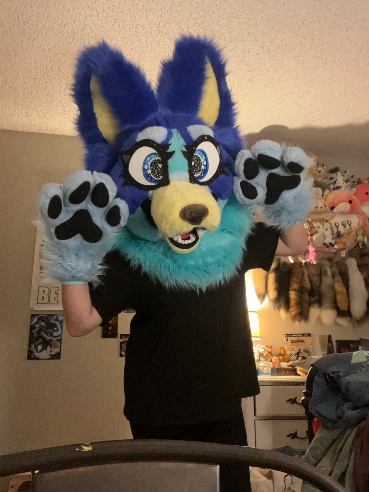 Bluey fursuit head !