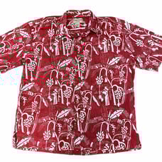 Mens Cooke Street Camp Shirt Aloha XL