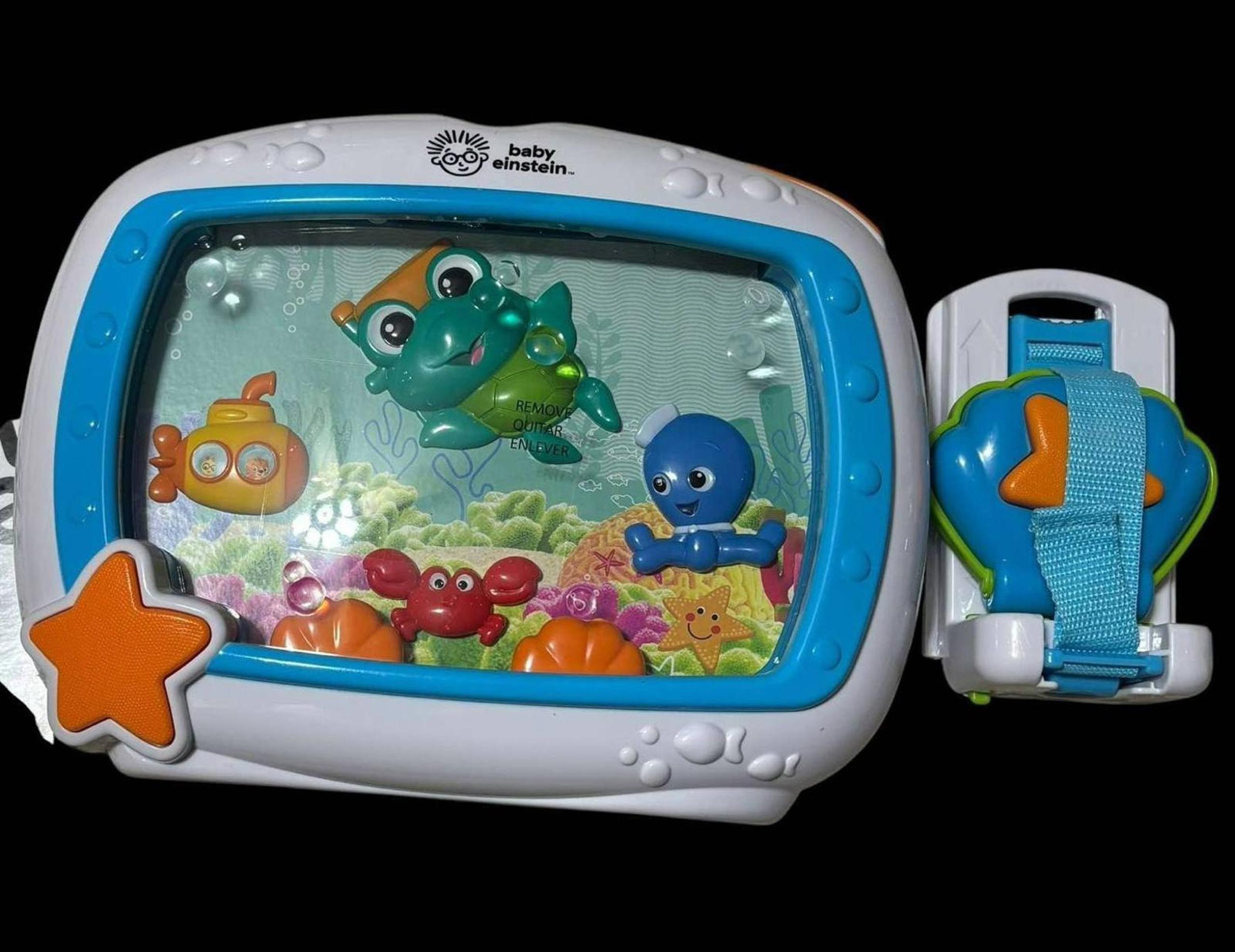 Baby Einstein Sea Dreams Soother Crib Mobile 2 Piece Set Musical Lights Sounds