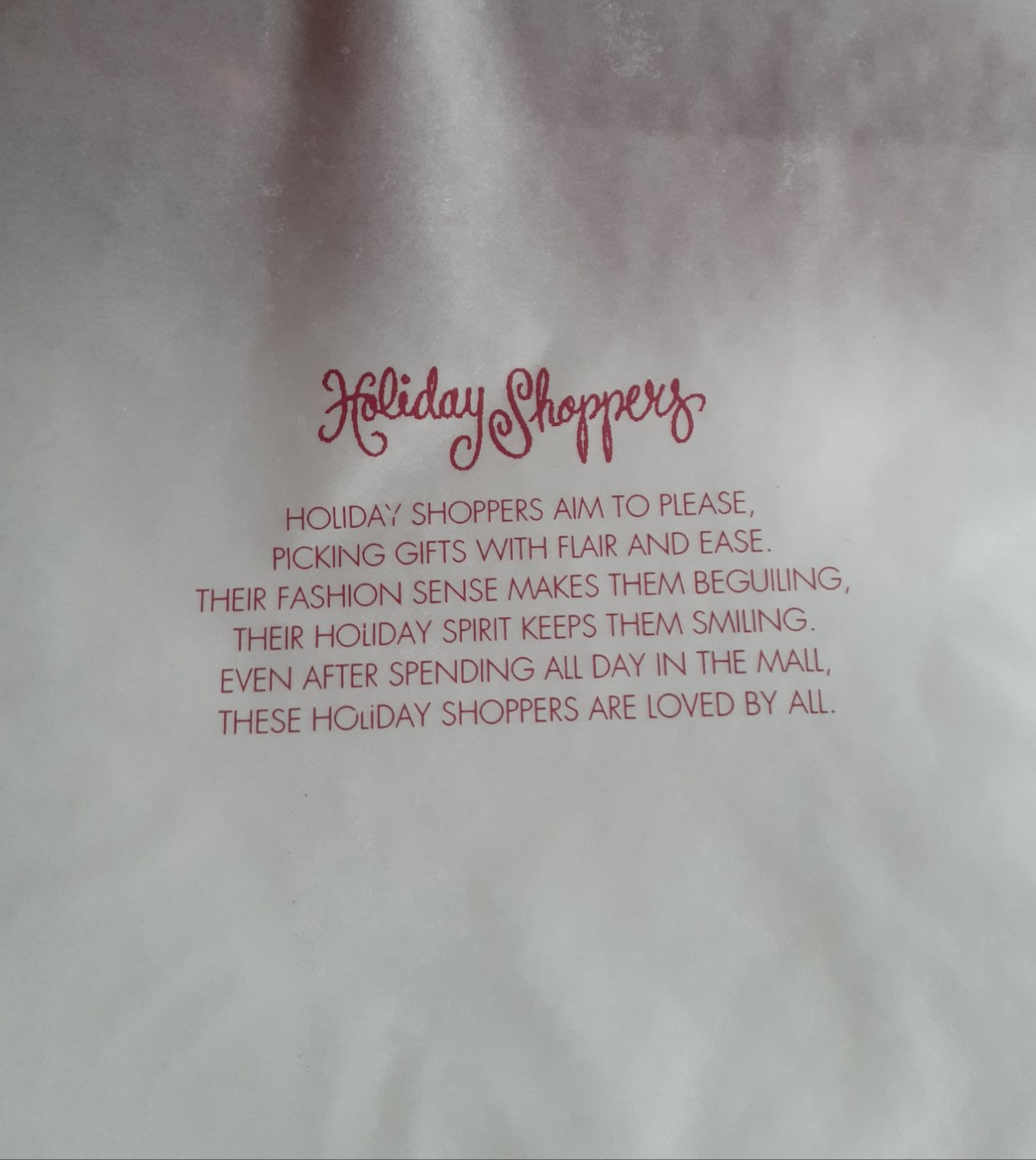 Neiman Marcus Holiday Shoppery Plates