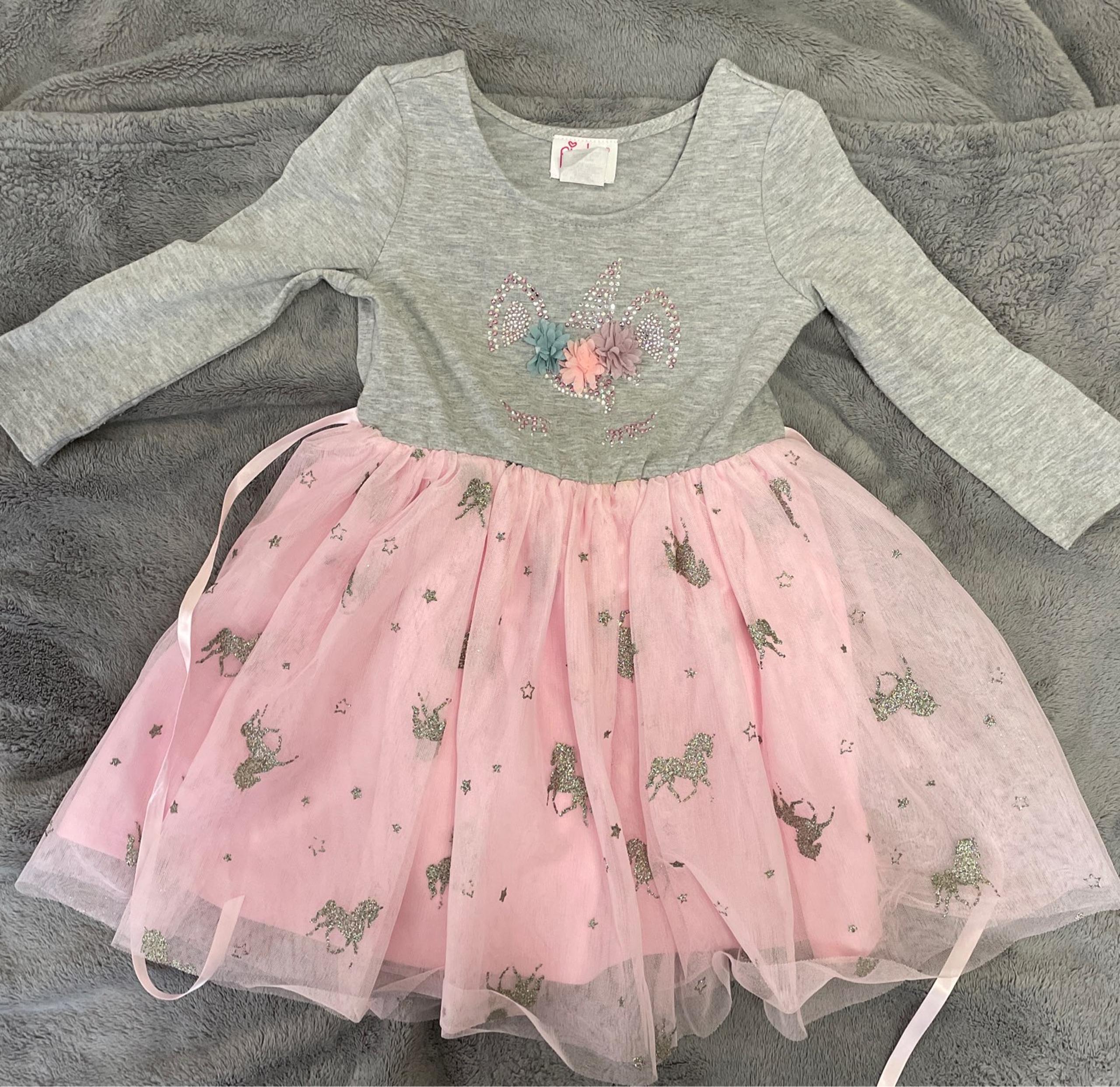 Pinky Unicorn Dress