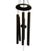 Wind Chimes Black 32 FSGYY Outdoor Aluminum Decor Nature Music New in Open Box