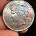 1922 peace dollar toned