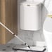 Hanging Trash Can with Lid, 2 gal Stainless Steel Kitchen Compost Bin with Inner