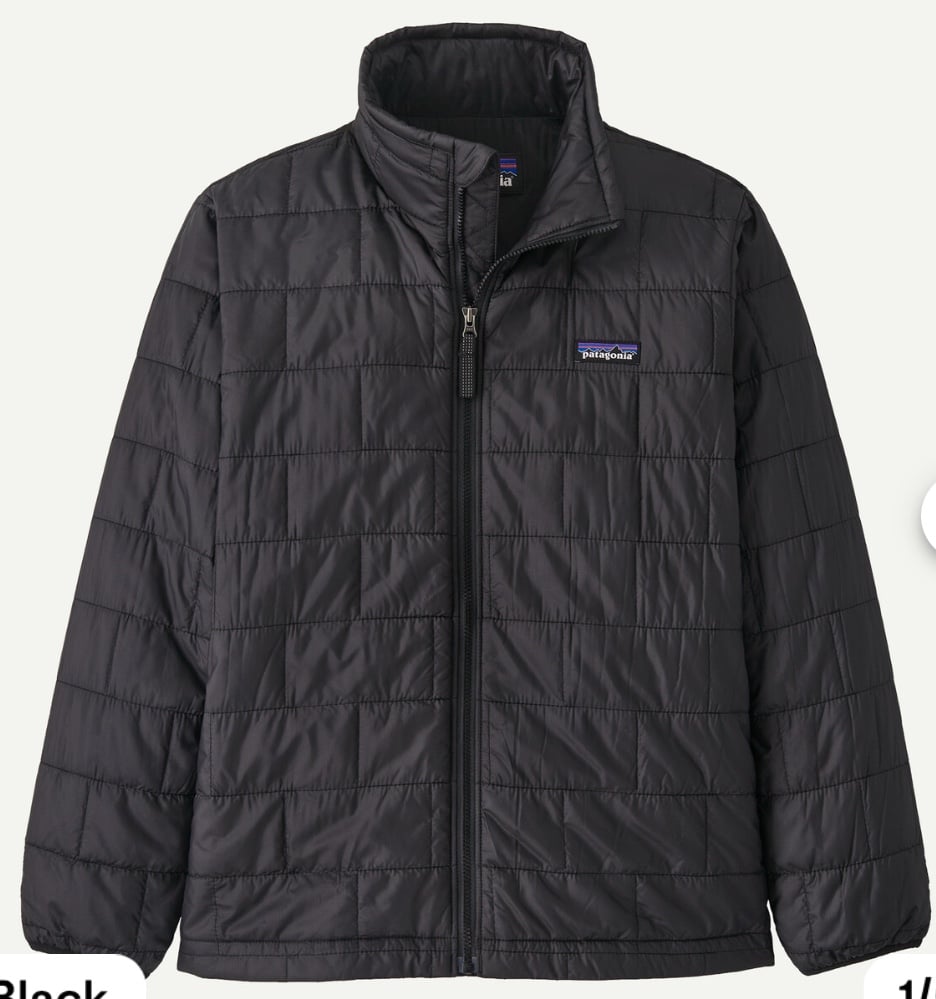Patagonia Kids' Nano Puff Brick Quilt Jacket   sz 12