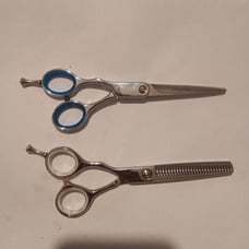 Fromm Quest 435TE and fromm 782LE thinning shears, nice 5 1/2 inches