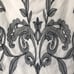 Nic + Zoe White/Black Embroidered Skirt, Size 12, NWT