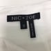Nic + Zoe White/Black Embroidered Skirt, Size 12, NWT
